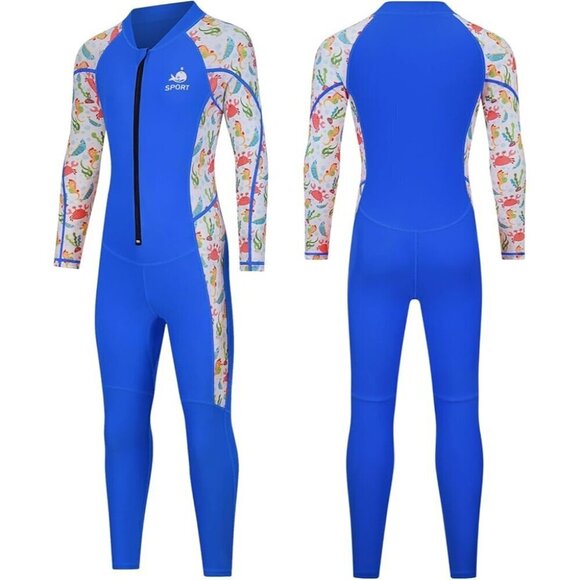 REALON Kids Wetsuit Youth 3mm Neoprene Full Wet Suits Warm in Cold Water XXL - Picture 1 of 5